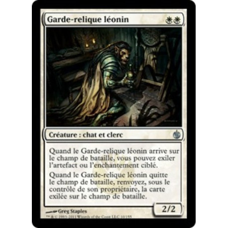 (Foil) Blanche - Garde-relique léonin (U) [MBS]