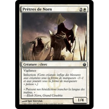 (Foil) Blanche - Prêtres de Norn (C) [MBS]