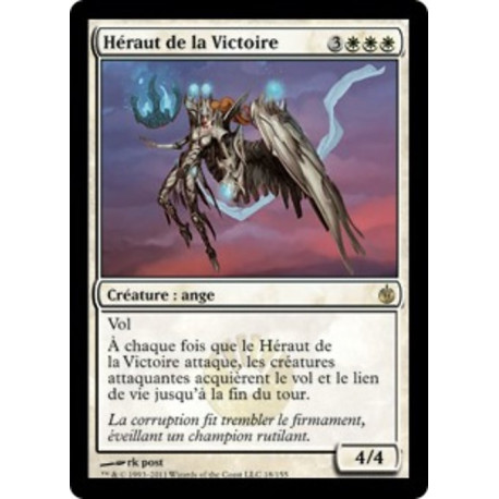 (Foil) Blanche - Héraut de la Victoire (R) [MBS]