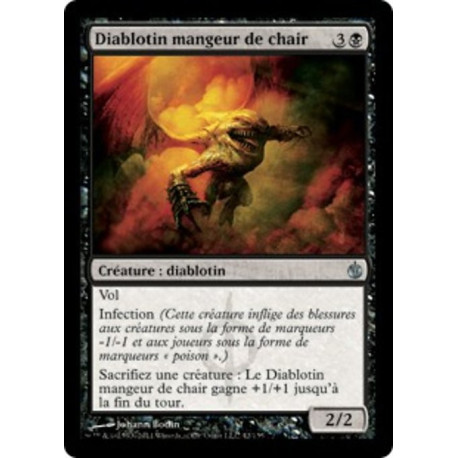 (Foil) Noire - Diablotin mangeur de chair (U) [MBS]