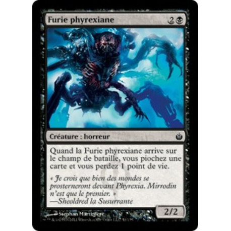 (Foil) Noire - Furie phyrexiane (C) [MBS]