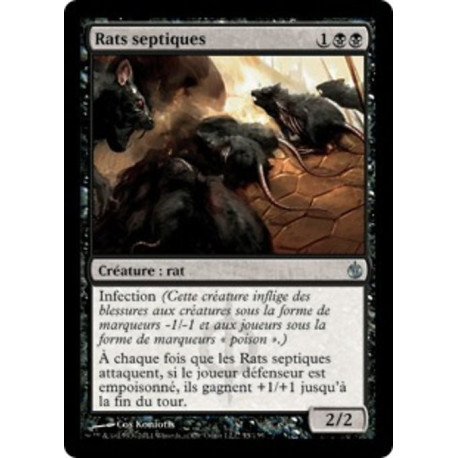 (Foil) Noire - Rats septiques (U) [MBS]