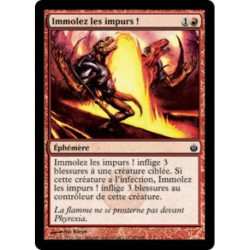 (Foil) Rouge - Immolez les impurs ! (C) [MBS]