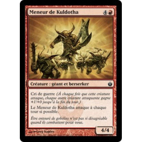 (Foil) Rouge - Meneur de Kuldotha (C) [MBS]
