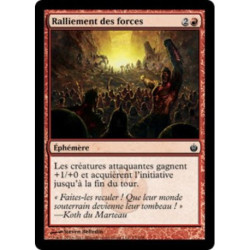 (Foil) Rouge - Ralliement des forces (C) [MBS]