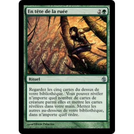 (Foil) Verte - En tête de la ruée (U) [MBS]