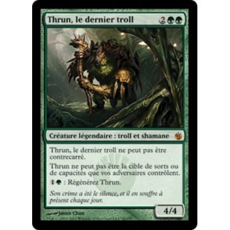 (Foil) Verte - Thrun, le dernier troll (M) [MBS]