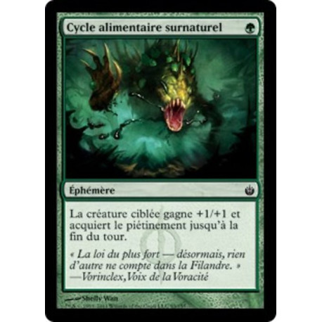 (Foil) Verte - Cycle alimentaire surnaturel (C) [MBS]