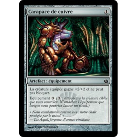 (Foil) Incolore - Carapace de cuivre (C) [MBS]