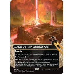 (Foil) Terrain - Zone de déflagration (R) [EOS]