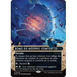 (Foil) Terrain - Zone de guerre contestée (R) [EOS]
