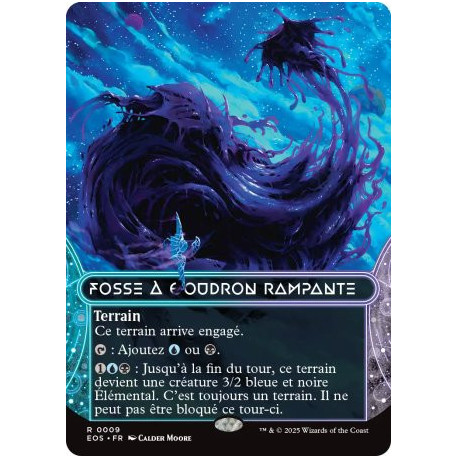 (Foil) Terrain - Fosse à goudron rampante (R) [EOS]