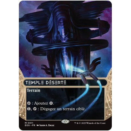 (Foil) Terrain - Temple déserté (M) [EOS]