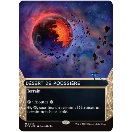 (Foil) Terrain - Désert de poussière (M) [EOS]