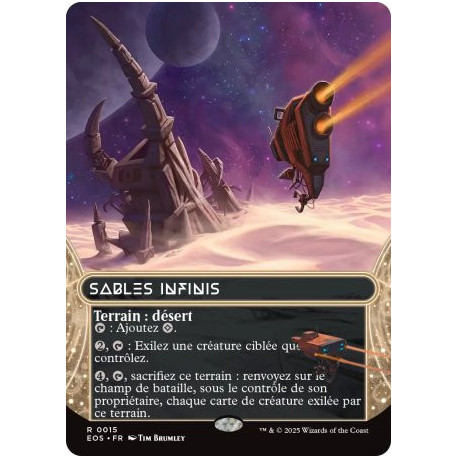 (Foil) Terrain - Sables infinis (R) [EOS]