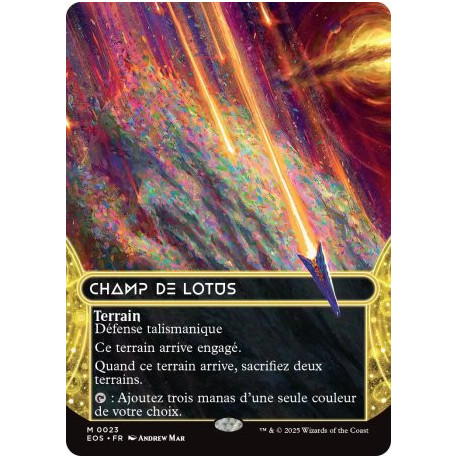 (Foil) Terrain - Champ de lotus (M) [EOS]
