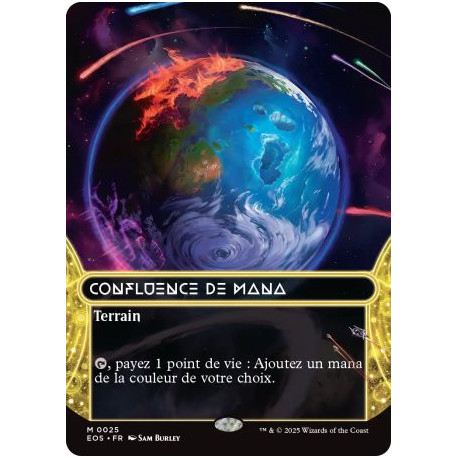 (Foil) Terrain - Confluence de mana (M) [EOS]