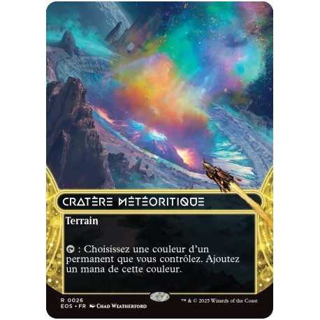 (Foil) Terrain - Cratère météoritique (R) [EOS]