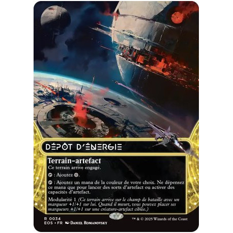 (Foil) Terrain - Dépôt d'énergie (R) [EOS]