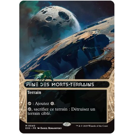 (Foil) Terrain - Mine des morts-terrains (M) [EOS]