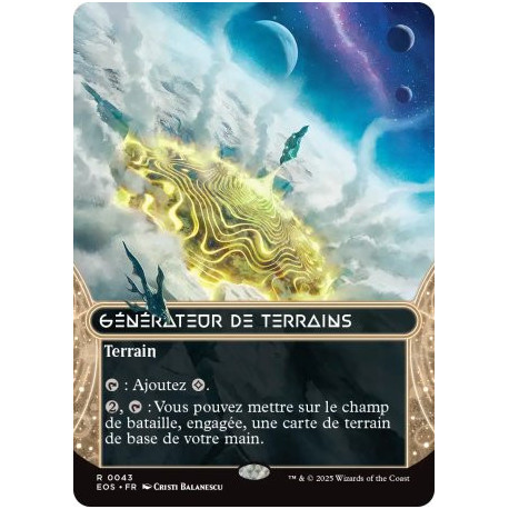 (Foil) Terrain - Générateur de terrains (R) [EOS]