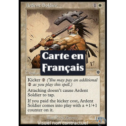 (Foil) Blanche - Soldat ardent (C) [INV]