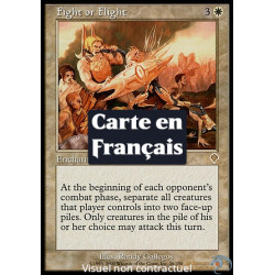 (Foil) Blanche - Fuir ou combattre (R) [INV]