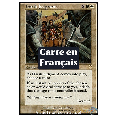 (Foil) Blanche - Jugement cruel (R) [INV]