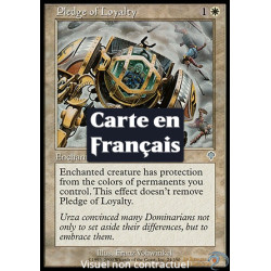 (Foil) Blanche - Promesse de loyauté (U) [INV]
