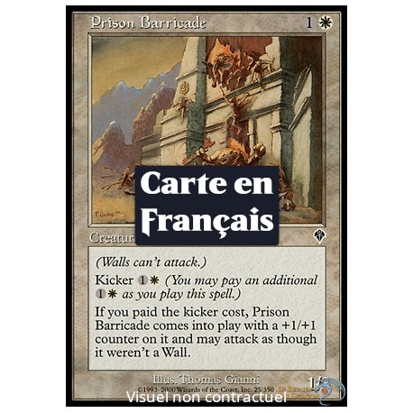 (Foil) Blanche - Mur d'enceinte de la prison (C) [INV]