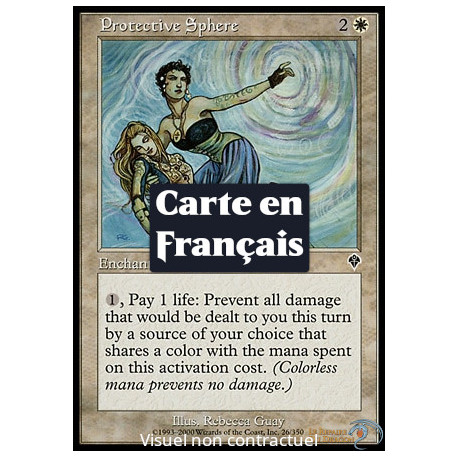 (Foil) Blanche - Sphère de protection (C) [INV]