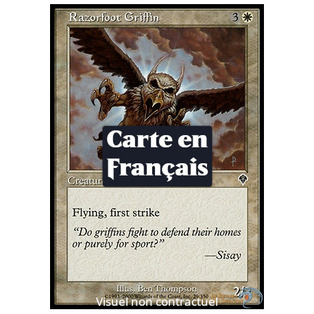 (Foil) Blanche - Griffon serres-rasoir // Griffon trancheserre (C) [INV]