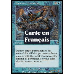 (Foil) Bleue - Décréation selon Barrin (C) [INV]