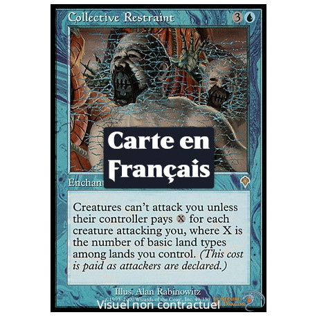 (Foil) Bleue - Restriction collective (R) [INV]