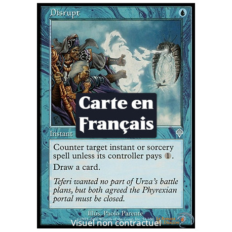 (Foil) Bleue - Perturbation (U) [INV]