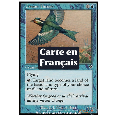 (Foil) Bleue - Grive des rêves (C) [INV]