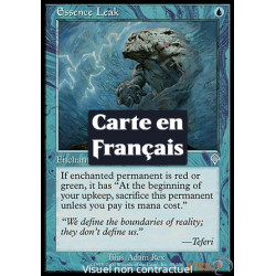 (Foil) Bleue - Fuite d'essence (U) [INV]