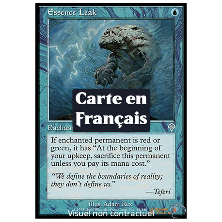 (Foil) Bleue - Fuite d'essence (U) [INV]