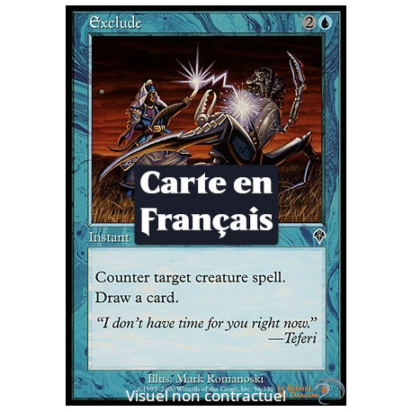 (Foil) Bleue - Exclusion (C) [INV]