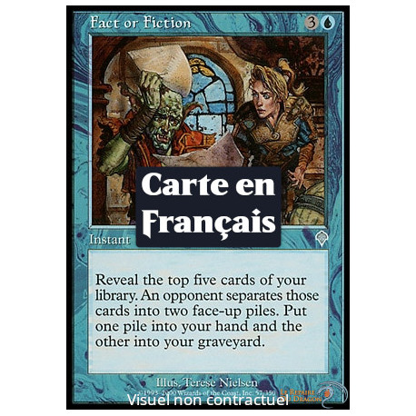 (Foil) Bleue - Fait ou fiction (U) [INV]