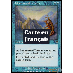 (Foil) Bleue - Terrain fantasmatique (C) [INV]