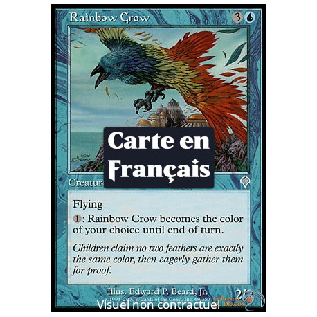(Foil) Bleue - Corbeau de l'arc-en-ciel (U) [INV]