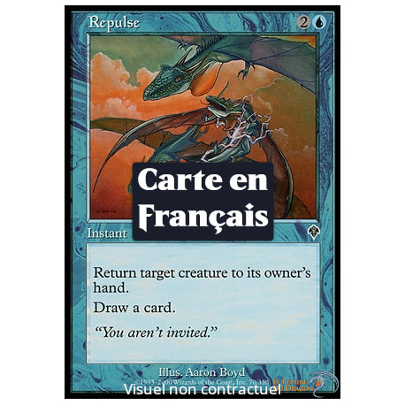 (Foil) Bleue - Répulsion (C) [INV]