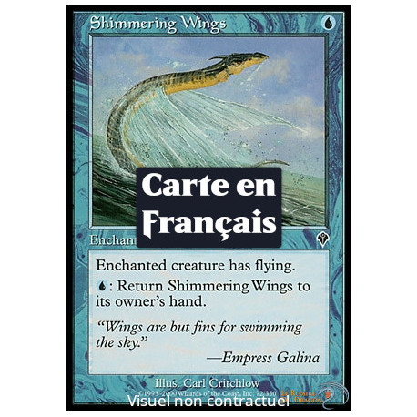 (Foil) Bleue - Ailes chatoyantes (C) [INV]