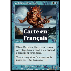 (Foil) Bleue - Marchand vodalian (C) [INV]