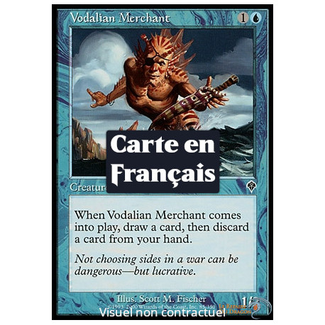 (Foil) Bleue - Marchand vodalian (C) [INV]