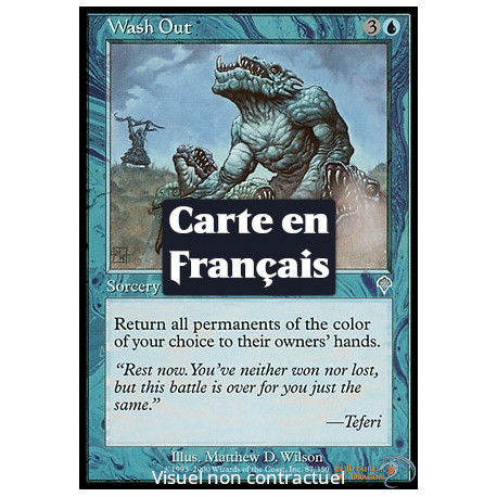 (Foil) Bleue - Grand nettoyage (U) [INV]
