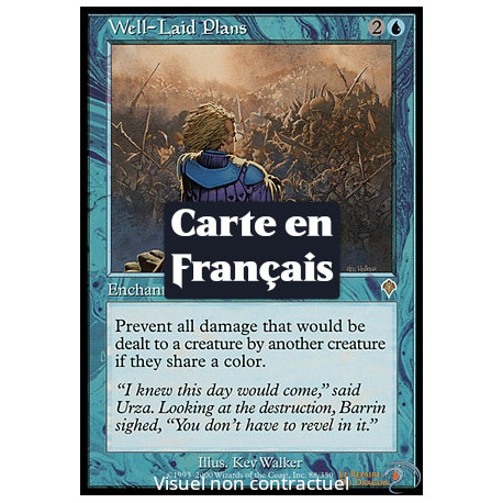 (Foil) Bleue - Plans bien préparés (R) [INV]