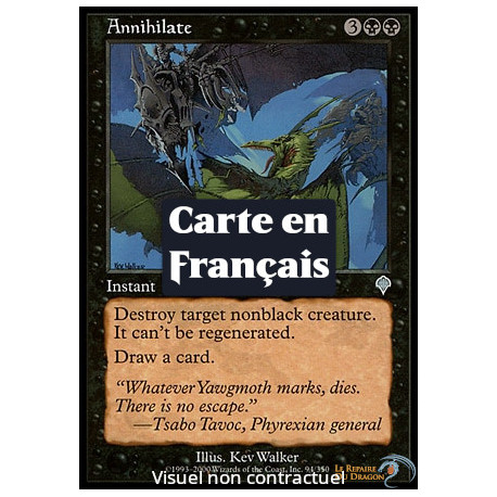 (Foil) Noire - Annihilation (U) [INV]