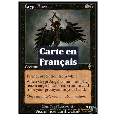 (Foil) Noire - Ange de la crypte (R) [INV]